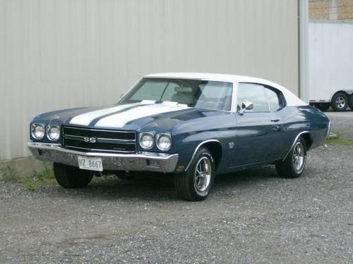 1970 chevelle ss 396/350 - numbers matching!