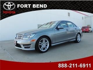 2013 mercedes-benz c-class 4dr c250 sport bluetooth leather moonroof