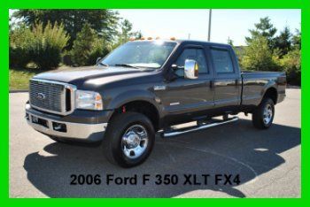 06 ford f 350 xlt fx4 turbo diesel no reserve