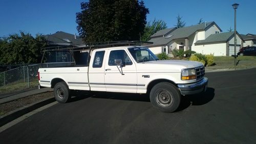 1993 ford f250 xlt extended cab- excellent construction truck