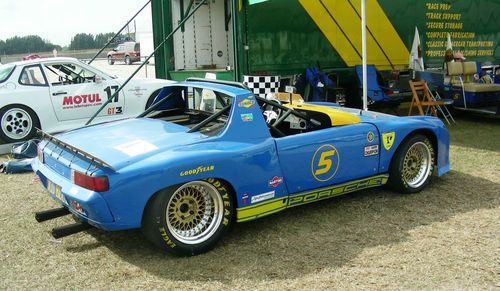 Porsche 914-6 914 6 race car imsu gtu bodywork 1972 72 vintage race roller
