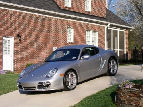 Porsche cayman s coupe 3.4 v6 296 automatic silver 1 owner car