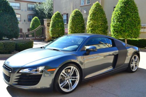 08 audi r8 only 24k miles 6 spd extended warranty!! **mint &amp; flawless** look!!