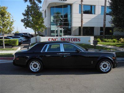 2007 rolls royce phantom sedan black black / low miles / 7 in stock /