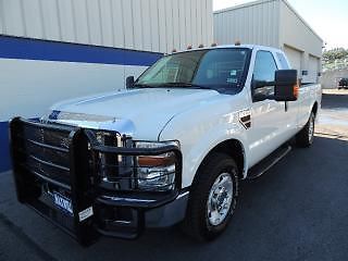 10 ford super duty f250 4x2 extended cab xlt diesel engine, cloth, we finance!