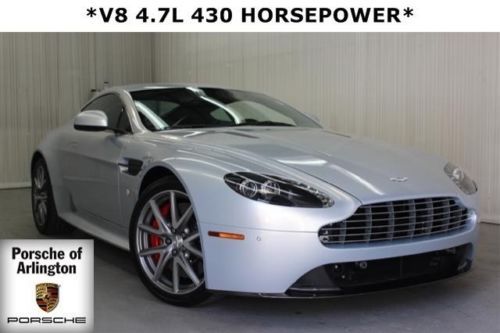 Vantage s navi leather coupe auto silver heated seats leds strips sport mode