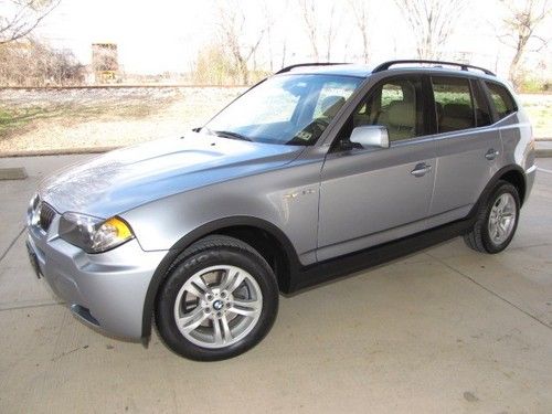 2006 bmw x3 3.0 awd low miles panoramic moonroof clean!!!