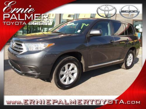 2012 toyota highlander suv 3.5l one owner toyota certified clean carfax