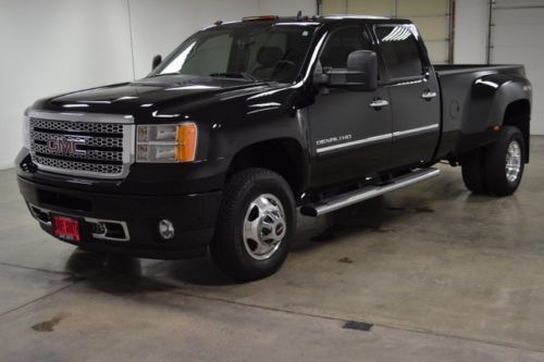 2012 black crew 4wd dually diesel heated/cooled leather sunroof running boards!!