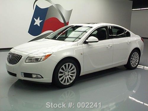 2011 buick regal cxl sunroof heated leather only 37k mi texas direct auto
