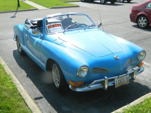 1970 karmann ghia convertible