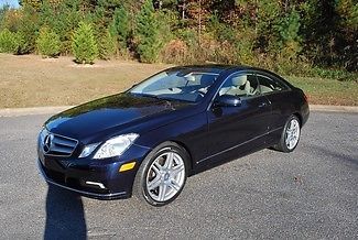 2011 e350 2 door coupe, carpi blue loaded with all the best options 18k like new