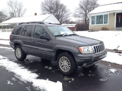 2004 jeep grand cherokee limited sport utility 4-door 4.7l loaded no reserve!!