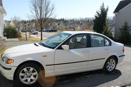 Bmw 3 series 325xi awd 4 door sedan, white ext., tan interior