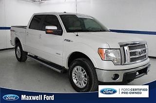 12 ford f-150 lariat leather ecoboost ford certified pre owned
