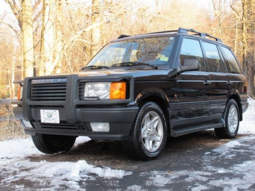 1996 land rover range rover p38 hse . air suspension . two owner . fully loaded
