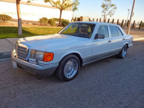 Mercedes 560sel 1986 a beautiful original california car at just $2999 buy it