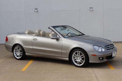 2009 mercedes-benz clk 350 4 pass cabriolet, low mile, good car priced right!