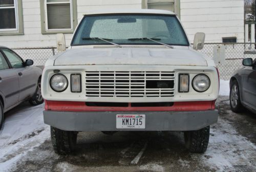 1977 dodge m882 5/4 4x4 pickup truck