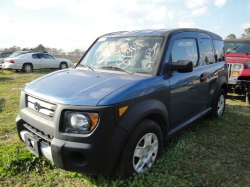 2007 honda element lx sport utility 4-door 2.4l