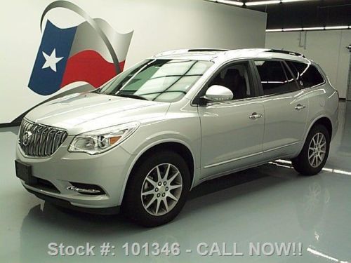 2014 buick enclave leather 7pass rear cam xenons 19k mi texas direct auto