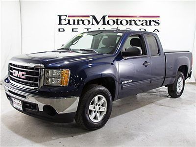 Sle 4wd extended cab midnight blue tow hitch metallic 10 towing 08 4x4 11 used