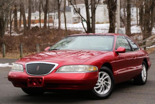 1998 lincoln mark viii 2dr 38k low miles serviced carfax v8 clean loaded leather