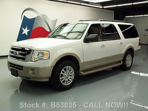 2010 ford expedition eddie bauer el 8-pass leather 41k! texas direct auto