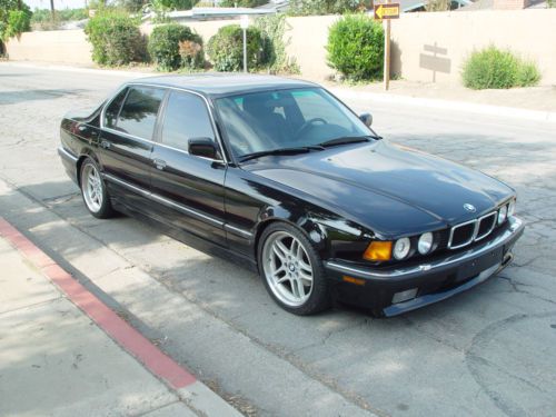 1989 bmw 750il v12 collector with low miles