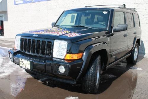 06 jeep commander 4x4 suv full map nav sunroof leather we take trades we finance