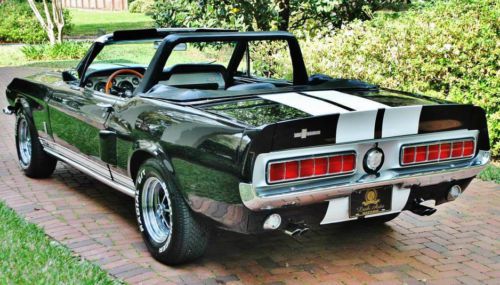 Sweet 1967 ford mustang convertible shelby g.t. 350 tribute v-8 auto