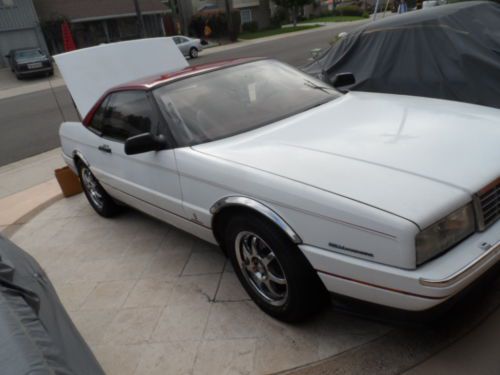 1993 cadillac allante value leader convertible 2-door northstar engine