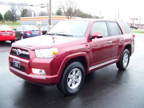 2013 toyota 4runner sr5 4x4 4.0l v6 salsa red clean 3rd row seat look !! loaded