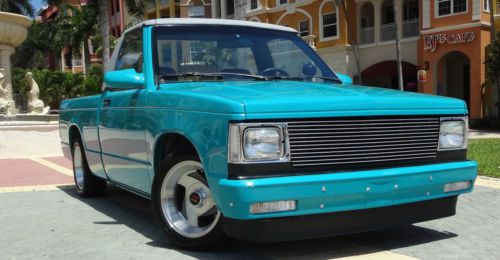 No reserve 1992 gmc sonoma sle reg cab pickup 2-door 4.3l custom convertible