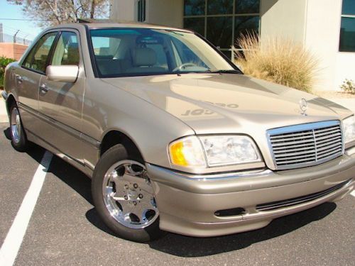 1999 mercedes c230 kompressor sedan orig paint - superclean!