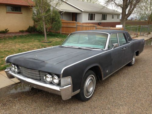 1965 lincoln continental -- very low and unique vin 222 ---