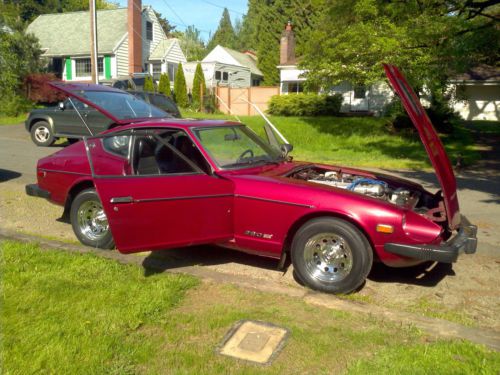 1977 datsun 280z 2 owner rare 5 speed transmission sunroof coupe