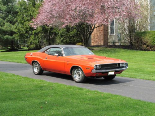1970 dodge challenger r/t 440 six pack- clean, dry, straight and very honest car