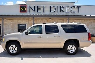 09 chevy 5.3 v8 htd leather 3rd row 1 owner clean 93k mi net direct auto texas