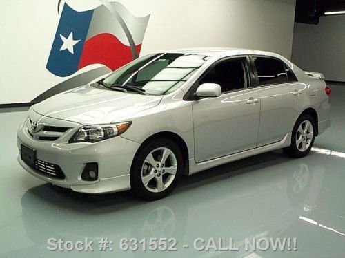 2011 toyota corolla s automatic ground effects only 54k texas direct auto