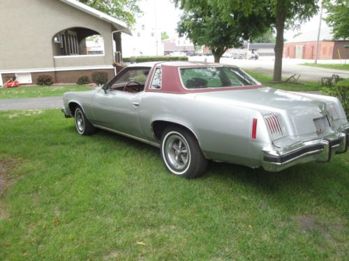 1975 pontiac grand prix lj coupe 2-door 6.6l one owner for 40 years no reserve