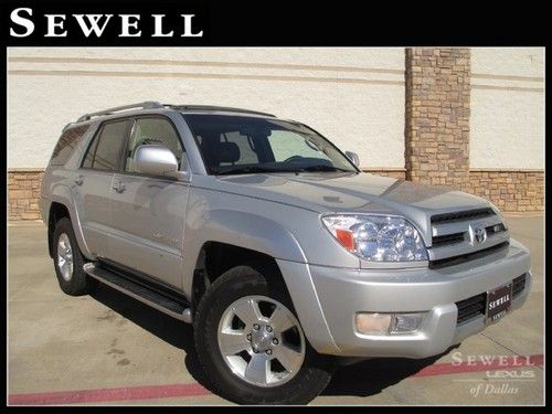 Limited 2004 toyota 4runner 4x4 leather sunroof jbl syntesis audio financing