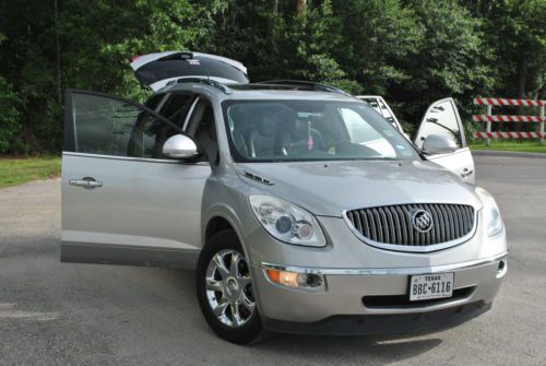 2008 silver buick enclave loaded leather dual roofs 98k