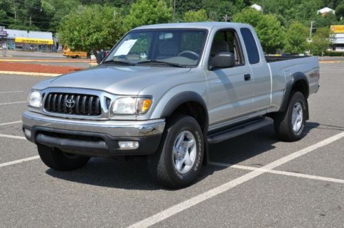 2003 toyota tacoma trf off road 4x4 extended cab pickup no reserve one owner 80k