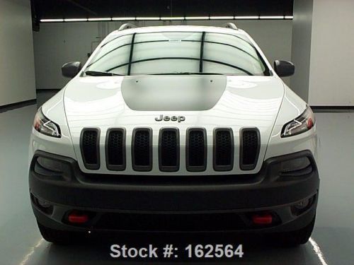 2014 jeep cherokee trailhawk 4x4 nav htd leather 19k mi texas direct auto