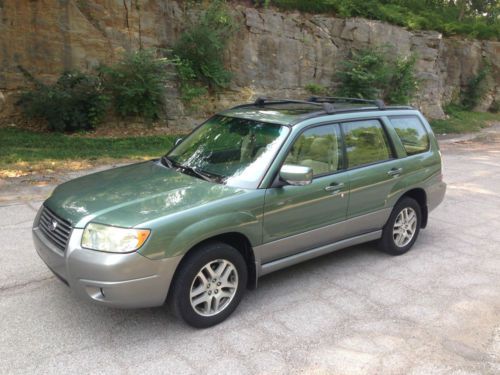2006 forester ll bean leather 1 0wner moonroof free shipping to your door