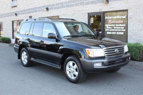 2005 toyota landcruiser,awd,v8,awd,one owner,factory serviced,