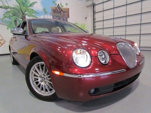 2007 jaguar s-type, 28k only,navigation,xenon,heated seats,low miles !!