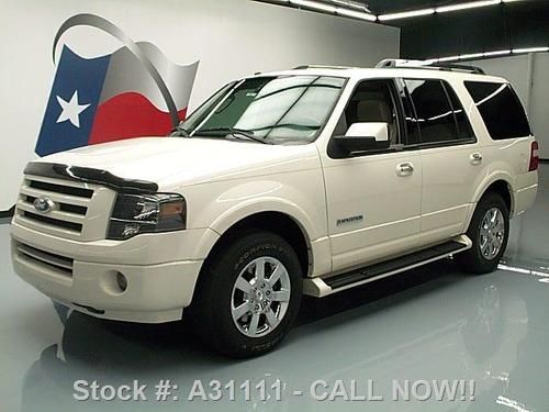 2008 ford expedition ltd 7-pass sunroof dvd only 67k mi texas direct auto