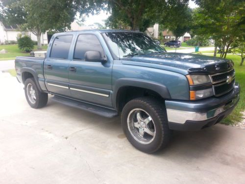 2006 chevrolet silverado 1500 lt crew cab pickup 4-door 5.3l